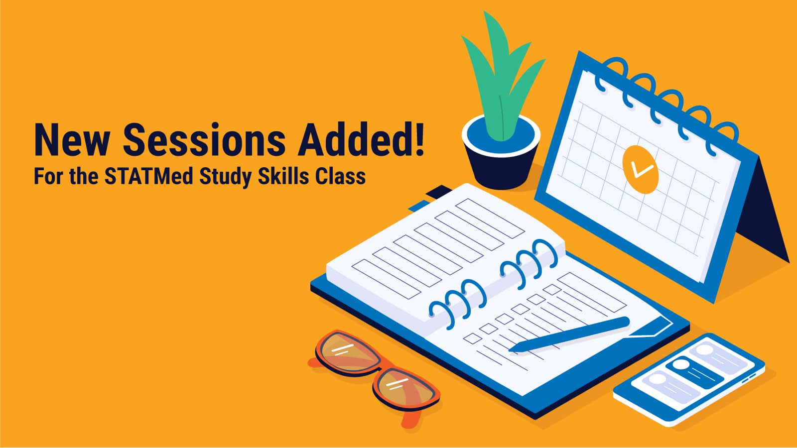 Featured image for “Registration Now Open for STATMed Study Skills Classes”