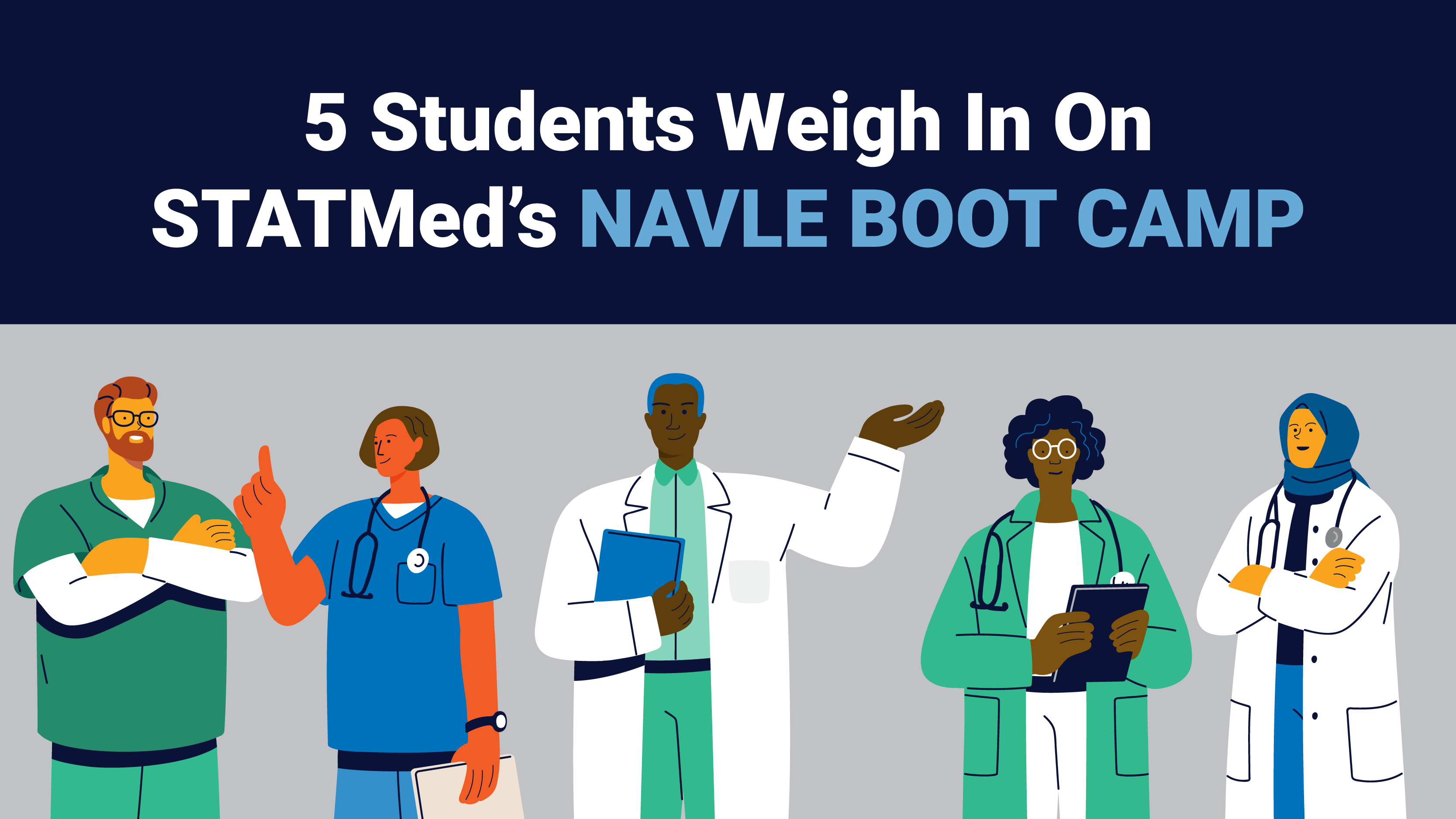 Featured image for “5 students weigh in on STATMed’s NAVLE BOOT CAMP”